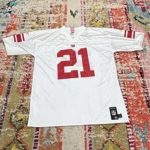 Tiki Barber New York Giants Reebok NFL Football Sports Jersey